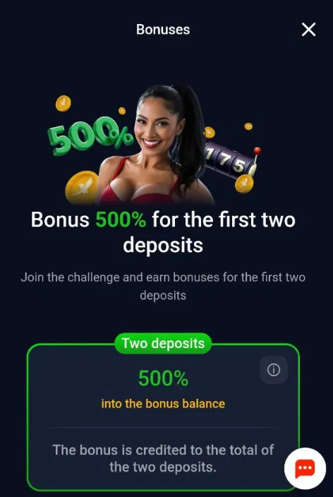 bonuses in the topx app